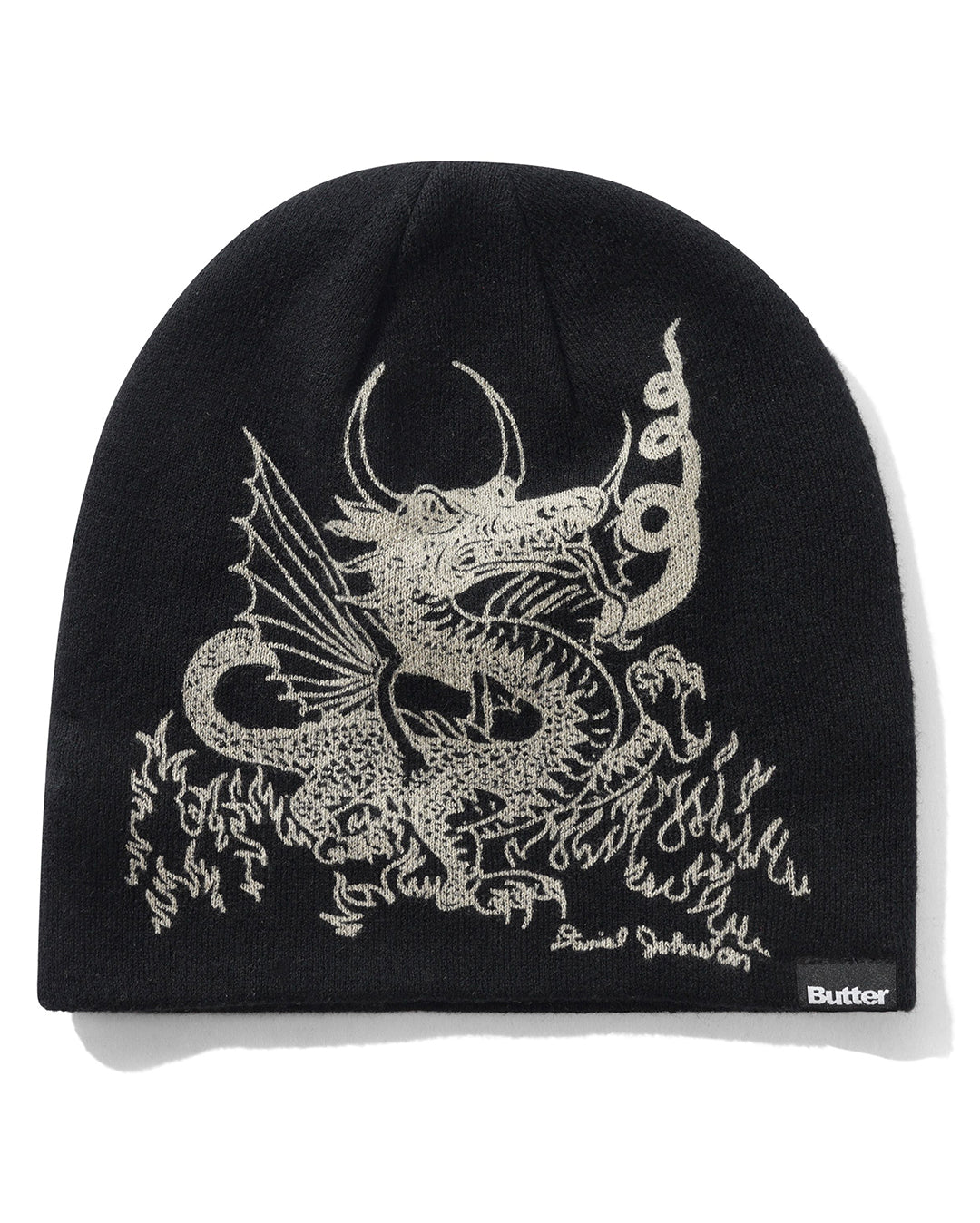 Dragon Skully Beanie - Black - Butter Goods