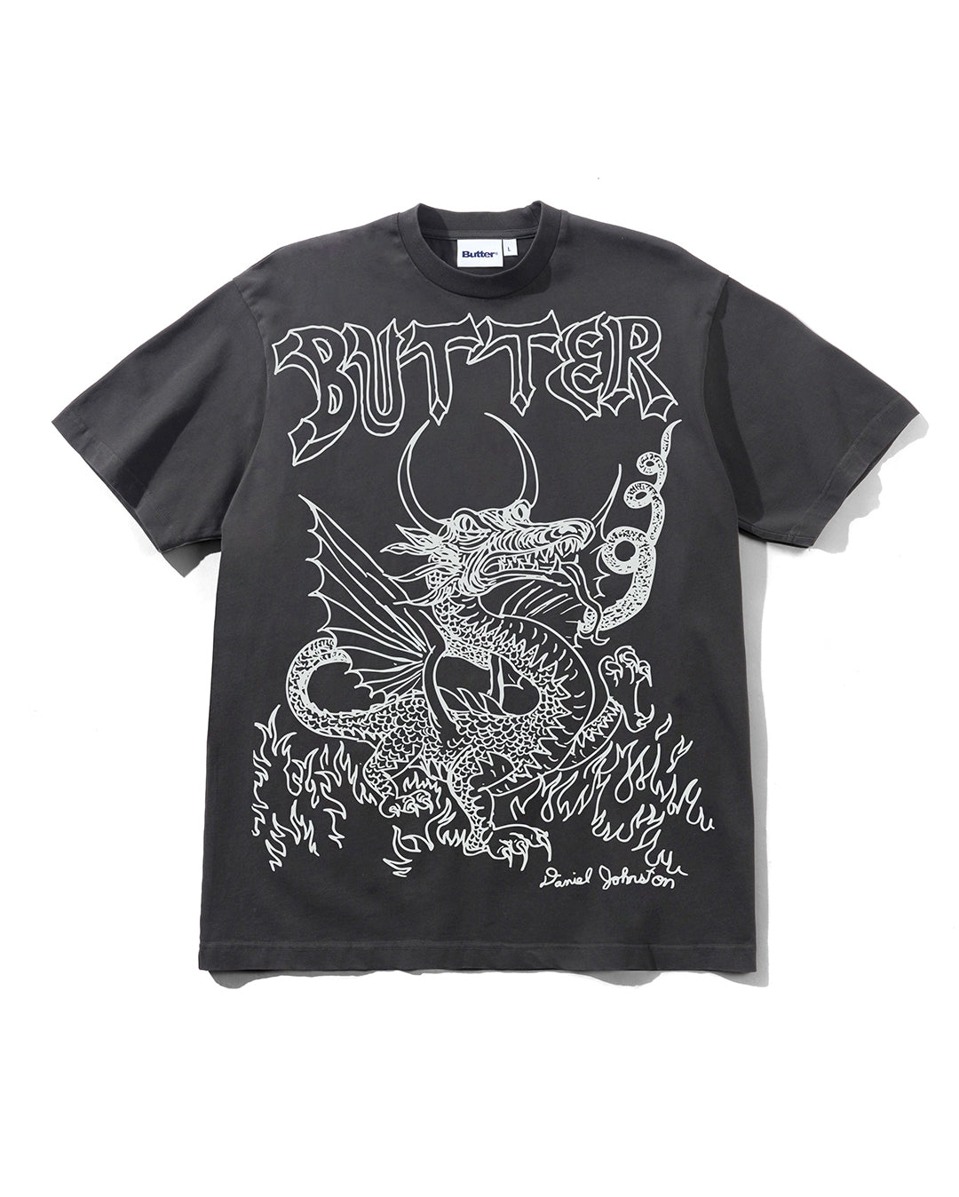 Dragon Tee - Washed Black - Butter Goods