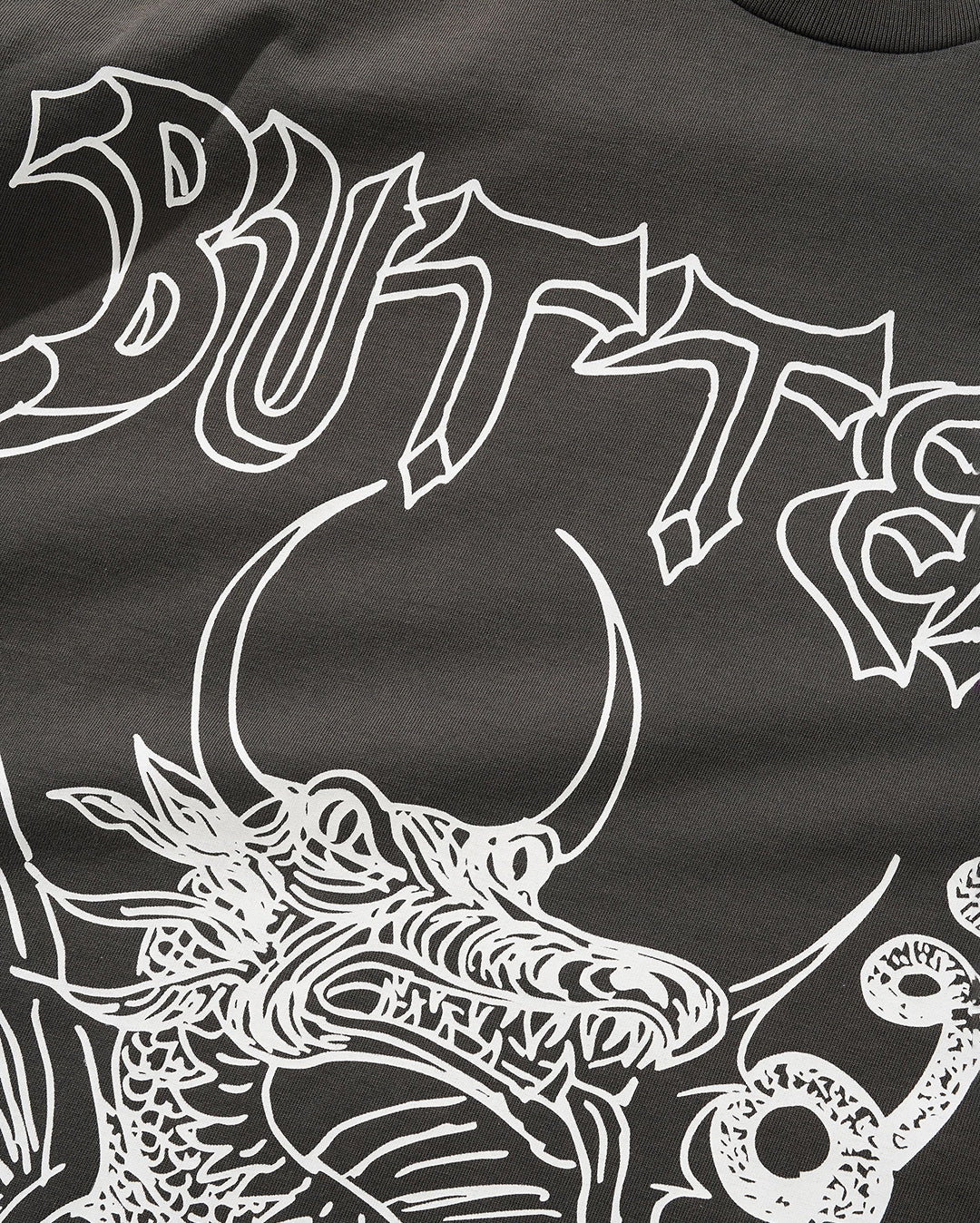 Dragon Tee - Washed Black - Butter Goods