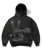 Enemy Pullover Hood - Distressed Washed Black - Butter Goods