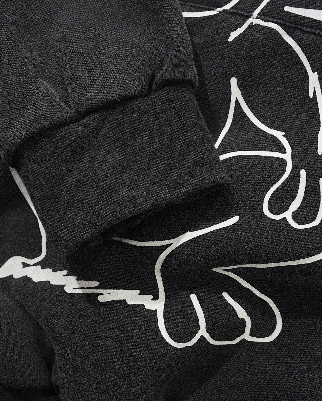 Enemy Pullover Hood - Distressed Washed Black - Butter Goods