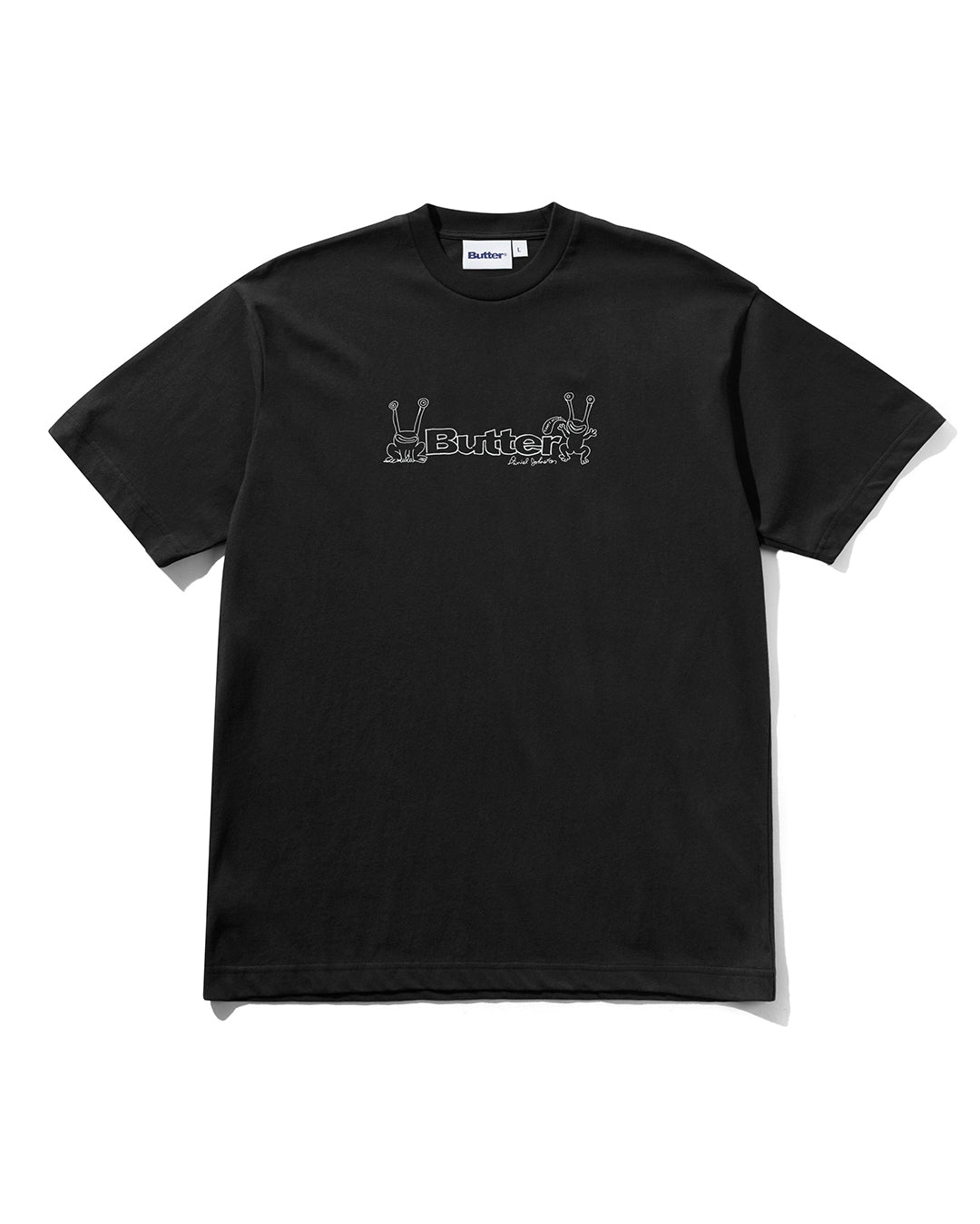Frog Logo Tee - Black - Butter Goods