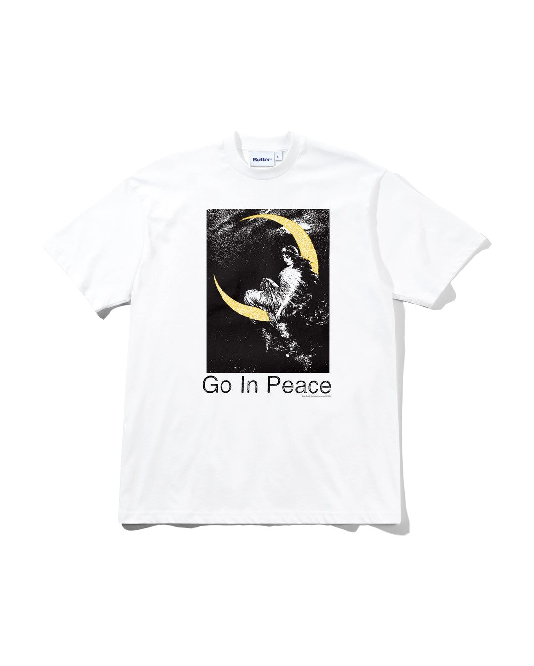 Go In Peace Tee - White - Butter Goods