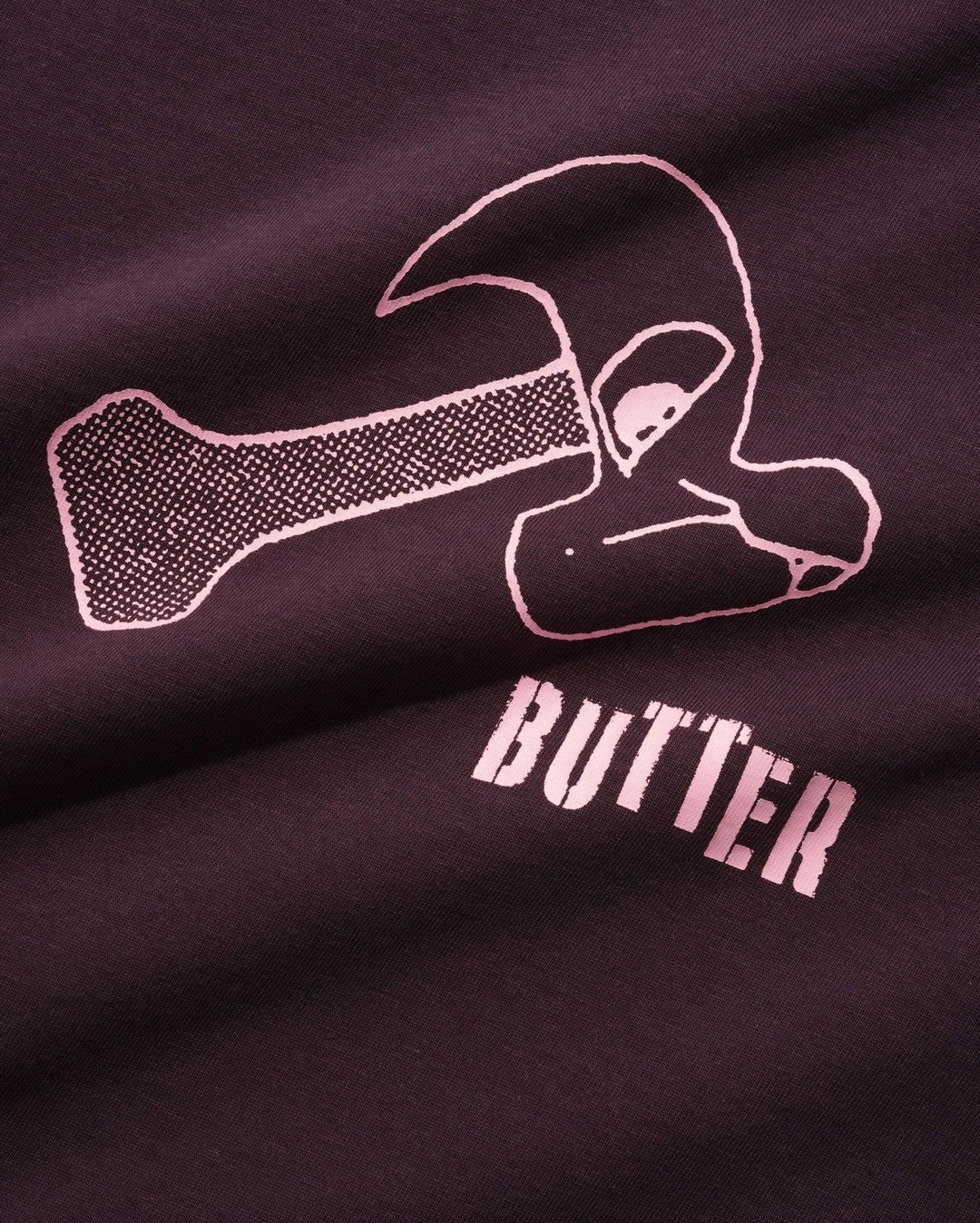 Heavy Tee - Eggplant - Butter Goods