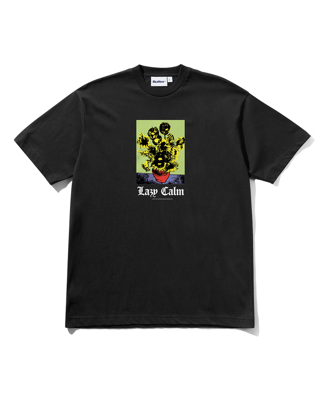 Lazy Calm Tee - Black - Butter Goods