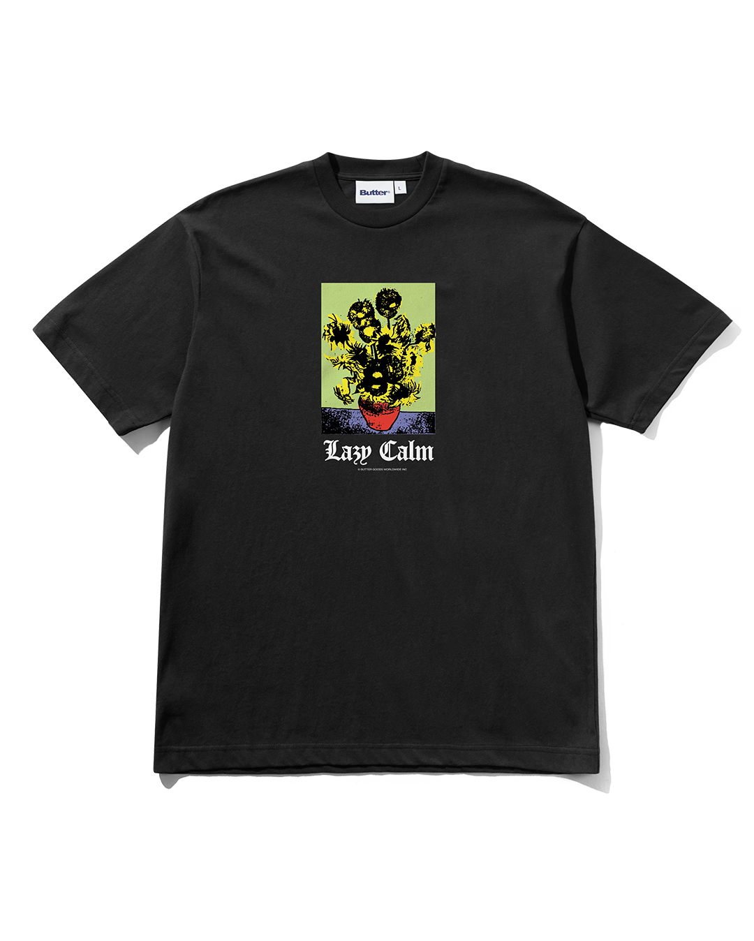Lazy Calm Tee - Black - Butter Goods