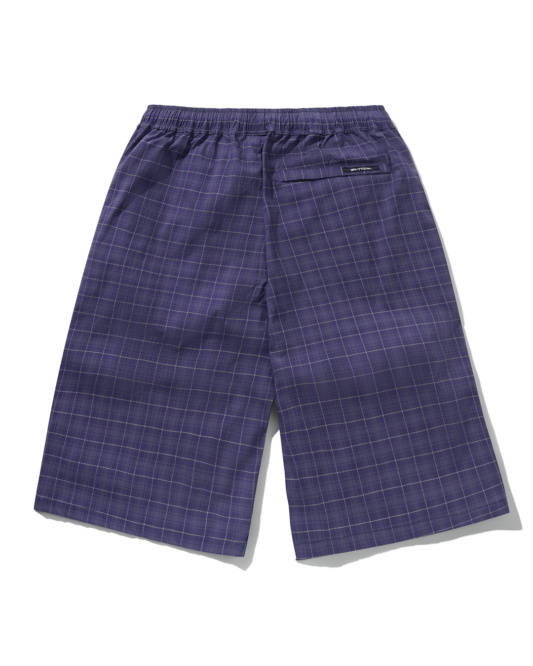 Main Shorts - Navy Plaid - Butter Goods