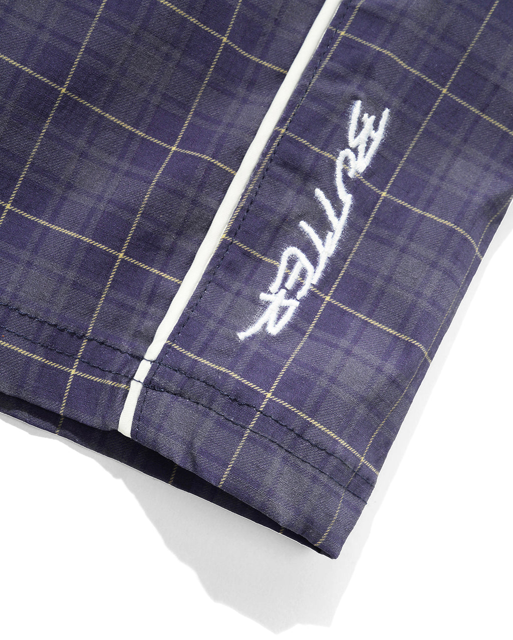 Main Shorts - Navy Plaid - Butter Goods