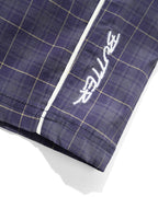 Main Shorts - Navy Plaid - Butter Goods