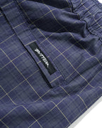 Main Shorts - Navy Plaid - Butter Goods