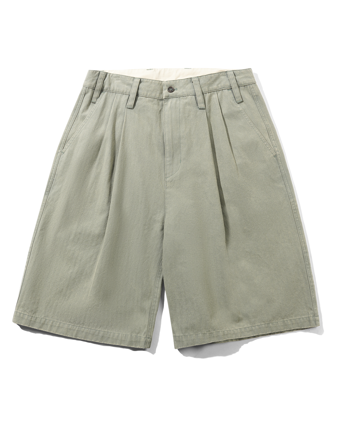 Pleated Shorts - Washed Fatigue - Butter Goods