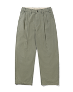 Pleated Trousers - Washed Fatigue - Butter Goods