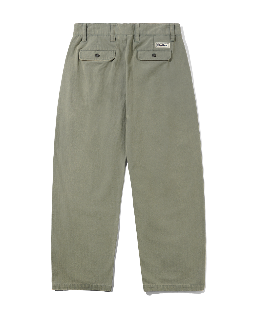 Pleated Trousers - Washed Fatigue - Butter Goods