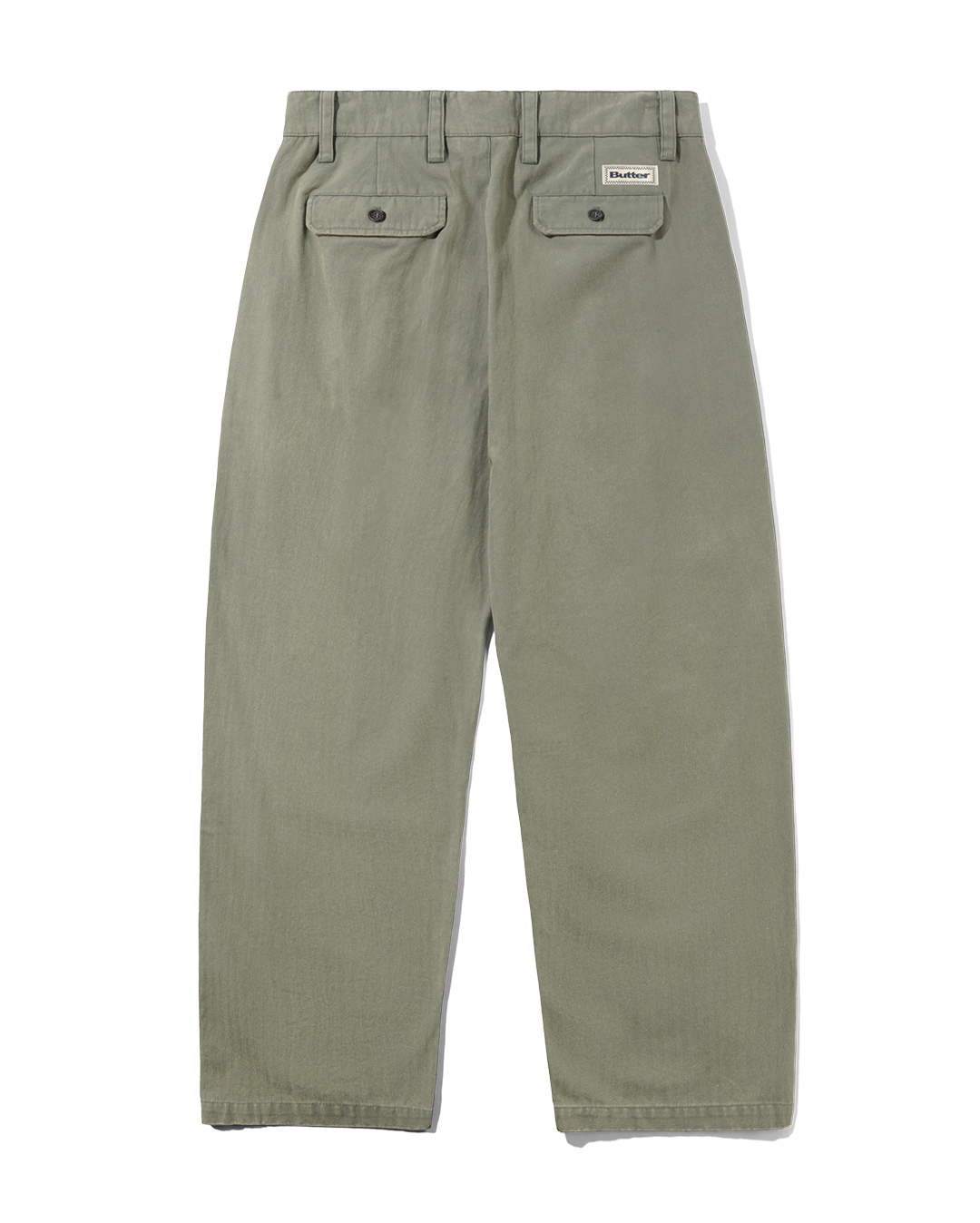 Pleated Trousers - Washed Fatigue - Butter Goods