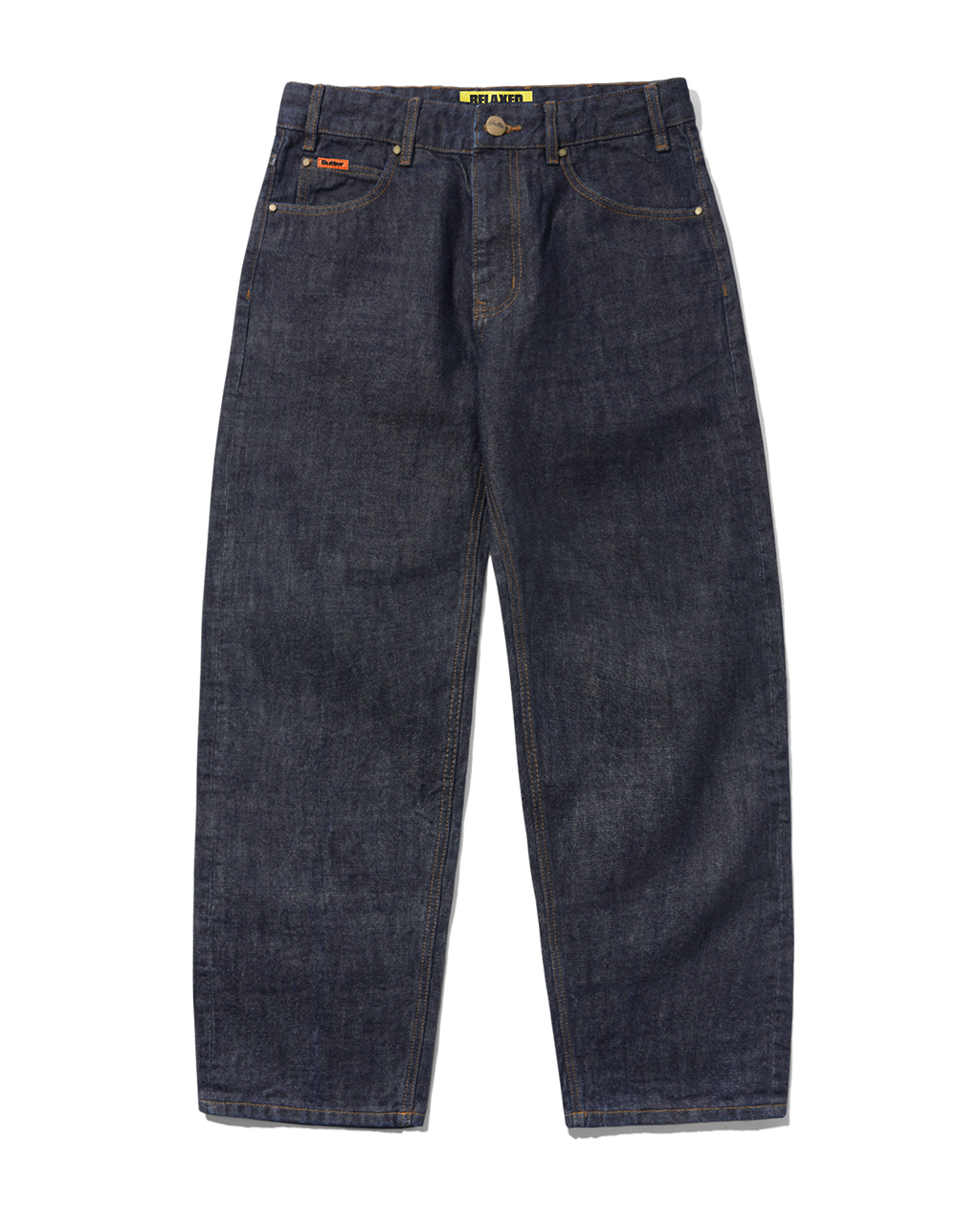Relaxed Denim Jeans - Selvedge Blue - Butter Goods