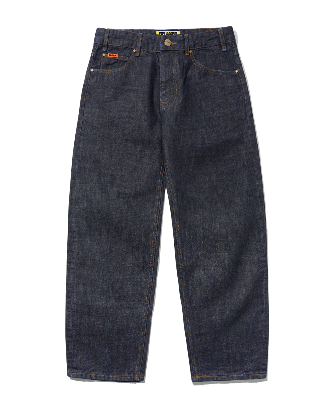 Relaxed Denim Jeans - Selvedge Blue - Butter Goods
