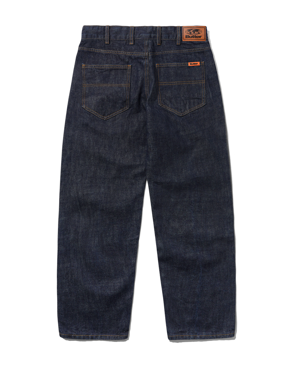 Relaxed Denim Jeans - Selvedge Blue - Butter Goods