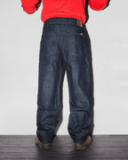 Relaxed Denim Jeans - Selvedge Blue - Butter Goods