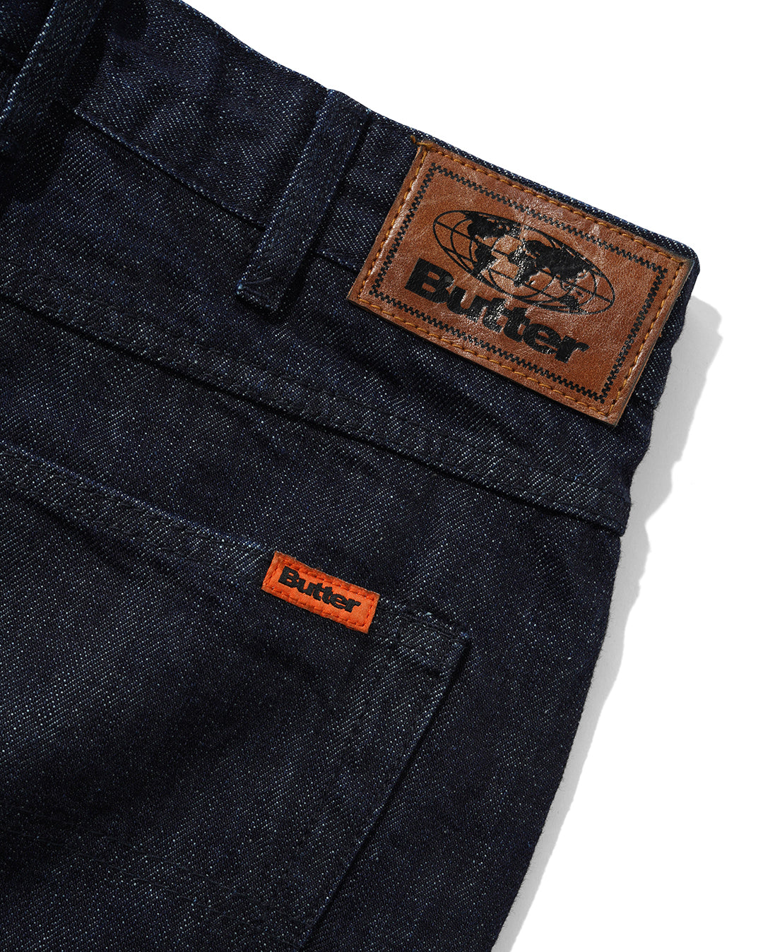 Relaxed Denim Jeans - Selvedge Blue - Butter Goods
