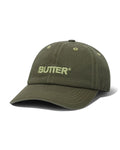 Rounded Logo 6 Panel Cap - Washed Army - Butter Goods