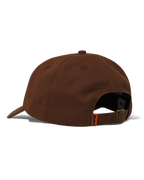 Rounded Logo 6 Panel Cap - Washed Brown - Butter Goods