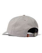 Rounded Logo 6 Panel Cap - Washed Light Grey - Butter Goods