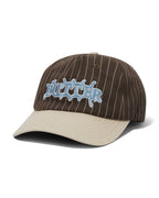 Serif 5 Panel Cap - Dark Brown / Natural - Butter Goods