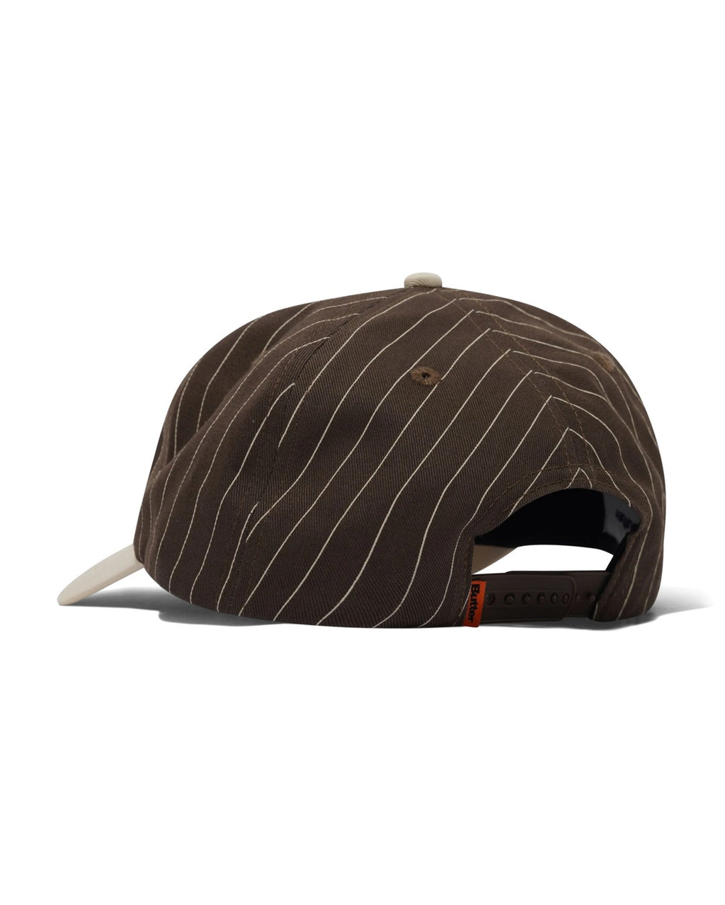 Serif 5 Panel Cap - Dark Brown / Natural - Butter Goods