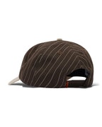 Serif 5 Panel Cap - Dark Brown / Natural - Butter Goods