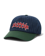 Serif 5 Panel Cap - Navy / Forest - Butter Goods