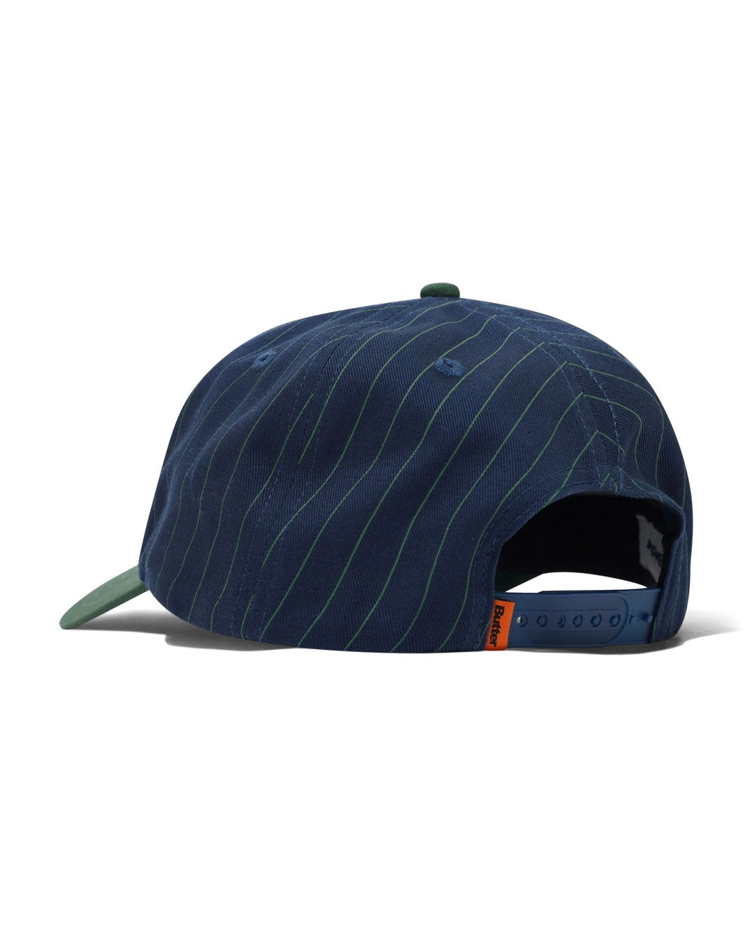 Serif 5 Panel Cap - Navy / Forest - Butter Goods