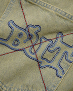 Serif Baggy Denim Shorts - Sunfade Blue - Butter Goods