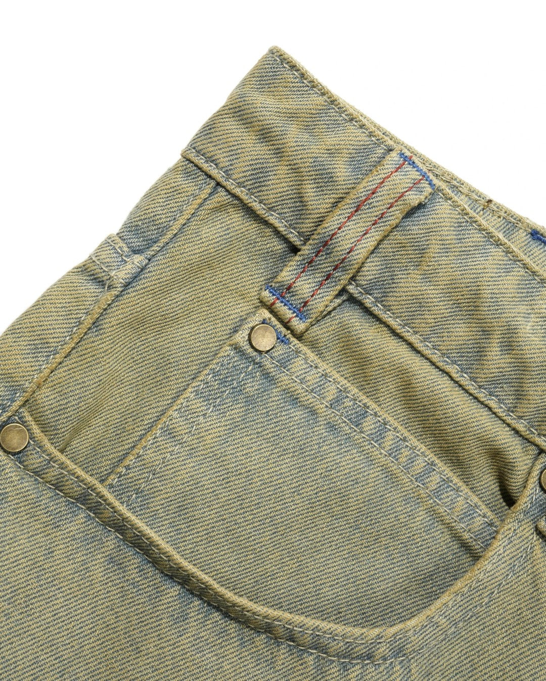 Serif Baggy Denim Shorts - Sunfade Blue - Butter Goods