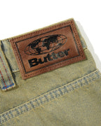 Serif Baggy Denim Shorts - Sunfade Blue - Butter Goods