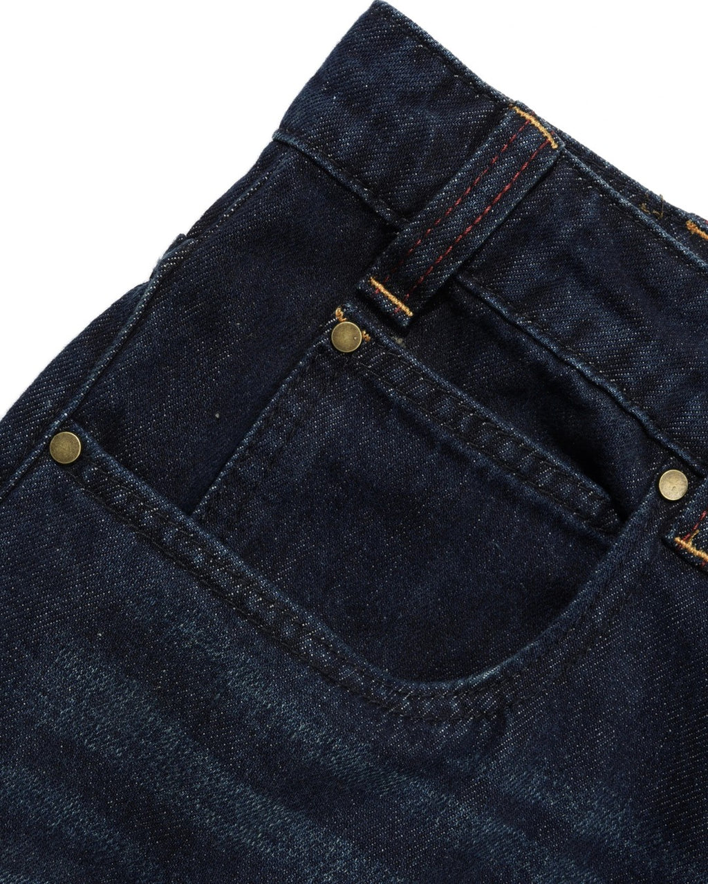 Serif Baggy Denim Shorts - Worn Dark Indigo - Butter Goods