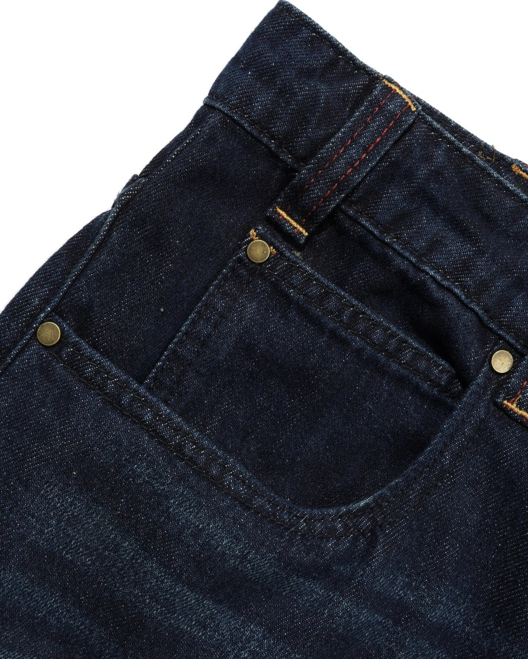 Serif Baggy Denim Shorts - Worn Dark Indigo - Butter Goods