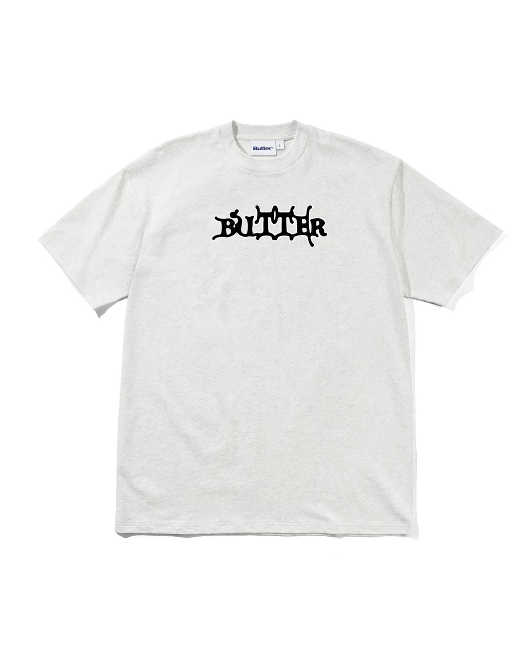 Serif Tee - Ash - Butter Goods