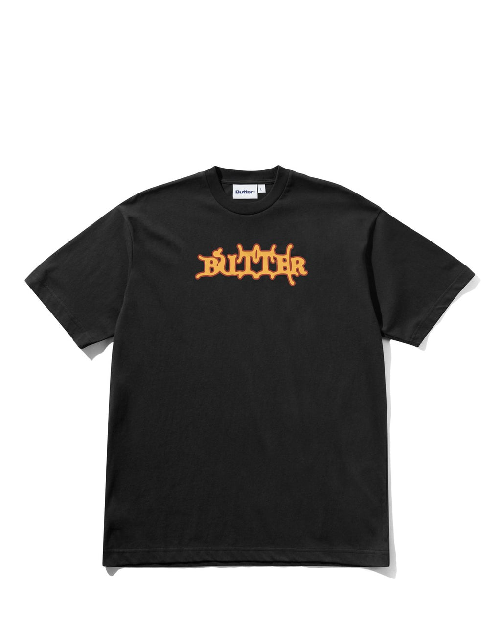 Serif Tee - Black - Butter Goods