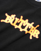 Serif Tee - Black - Butter Goods