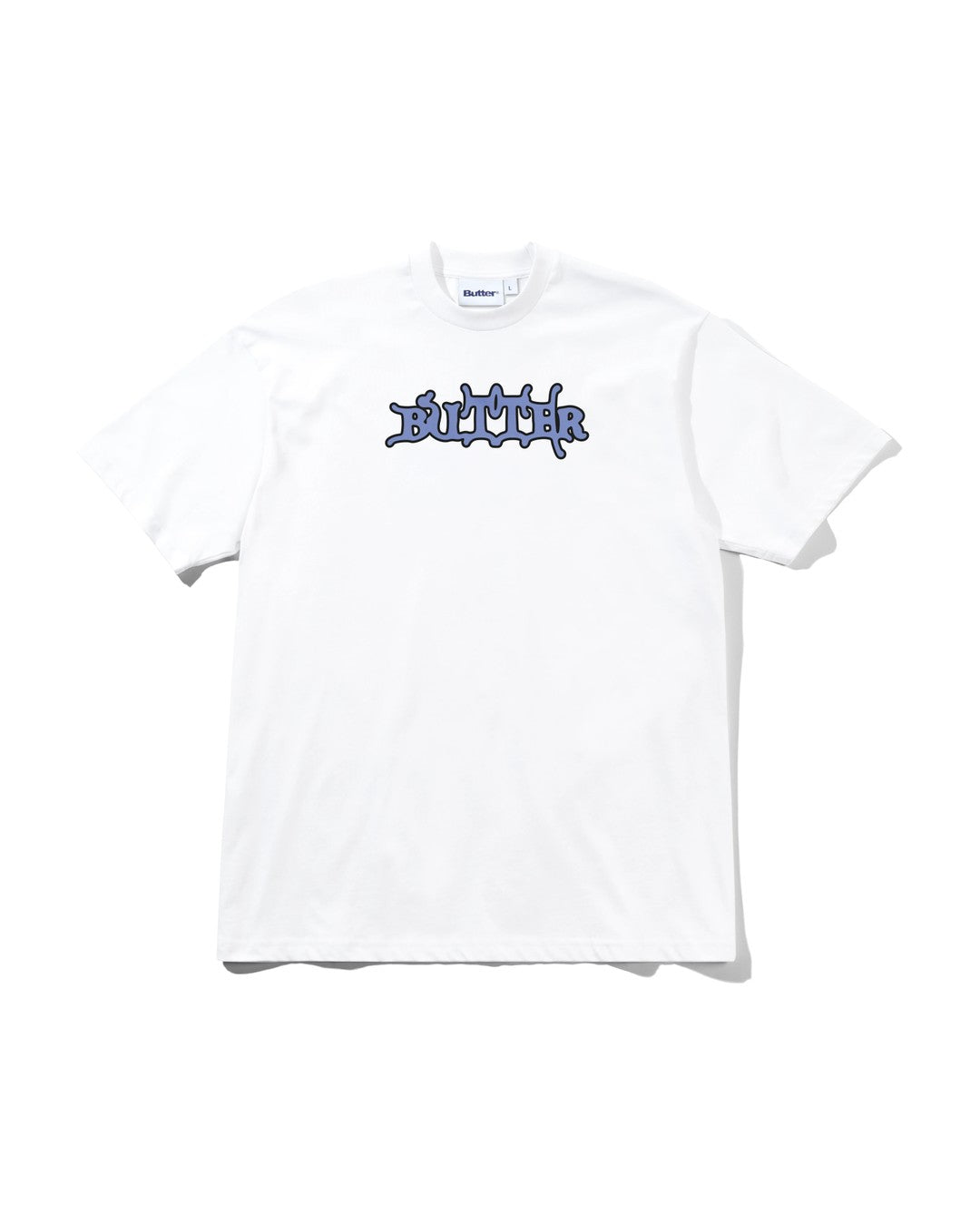 Serif Tee - White - Butter Goods