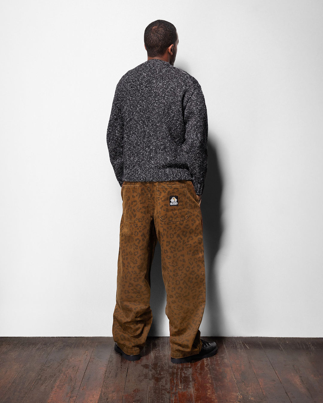 Speckle Knit Sweater - Charcoal - Butter Goods