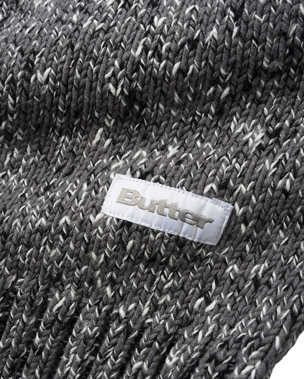 Speckle Knit Sweater - Charcoal - Butter Goods