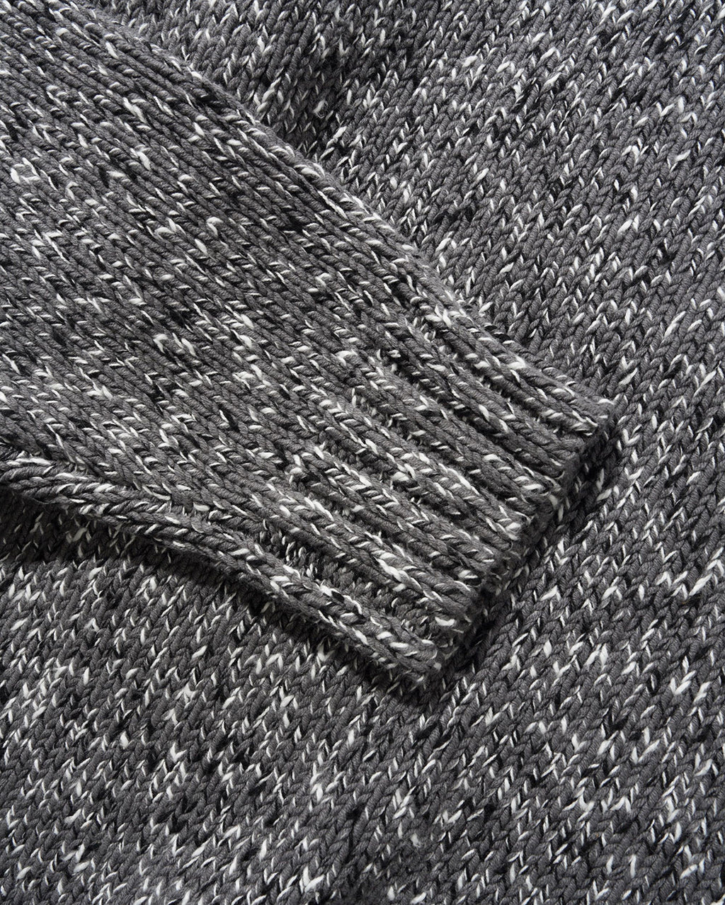 Speckle Knit Sweater - Charcoal - Butter Goods