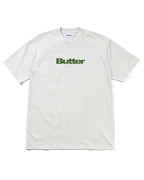 Stencil Logo Tee - Ash - Butter Goods