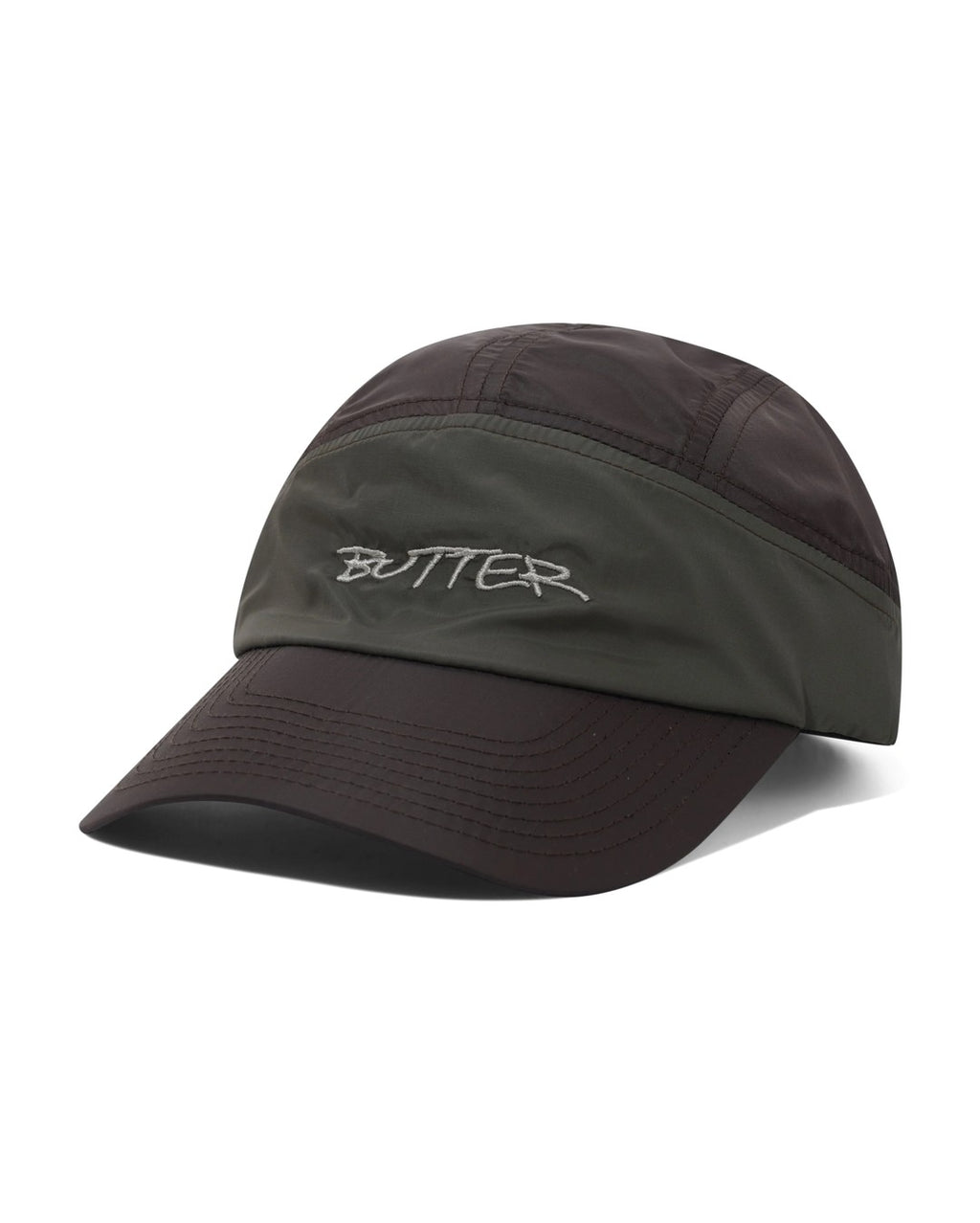 Stride Running Cap - Army / Brown - Butter Goods