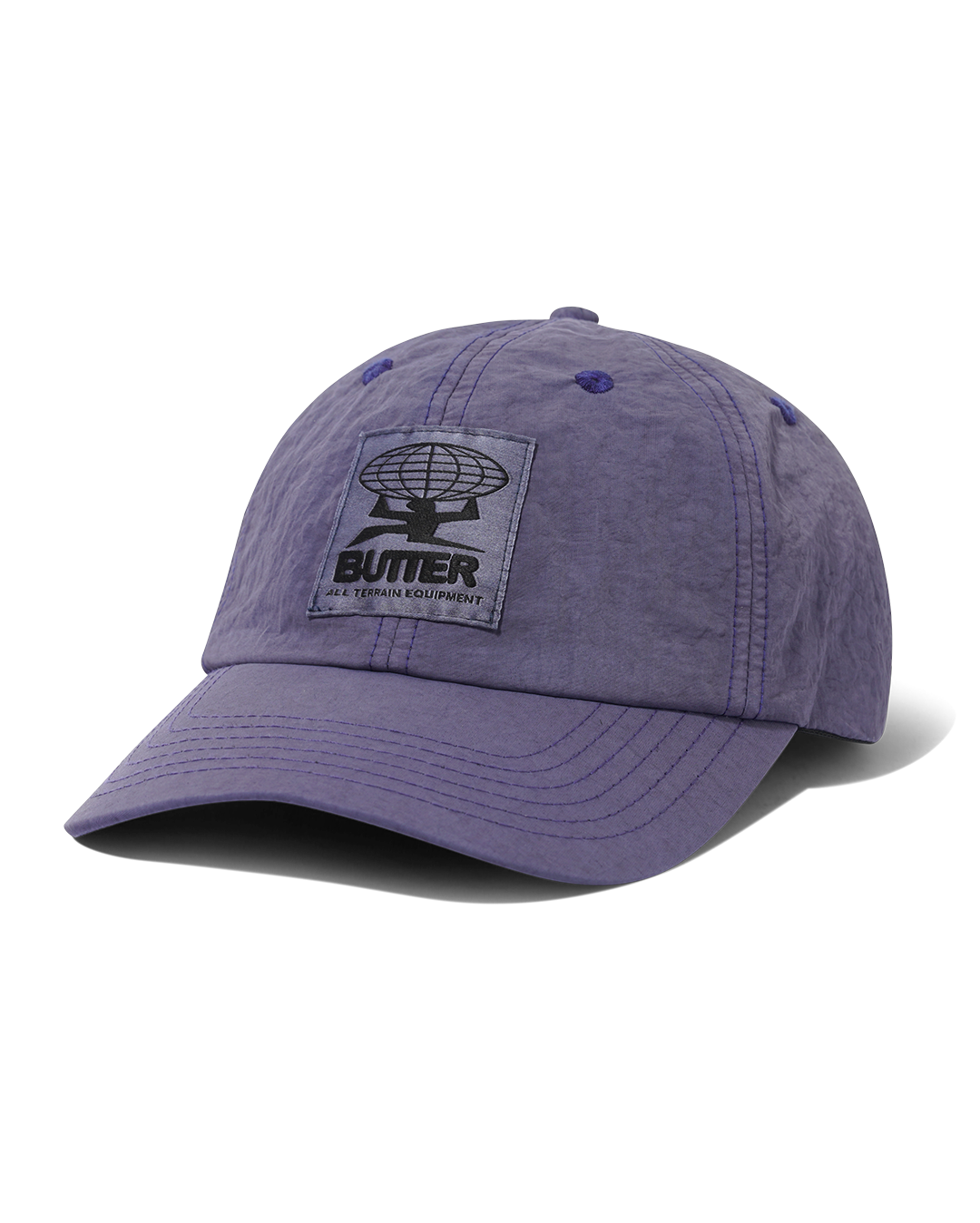 Terrain Overdyed 6 Panel Cap - Grape - Butter Goods
