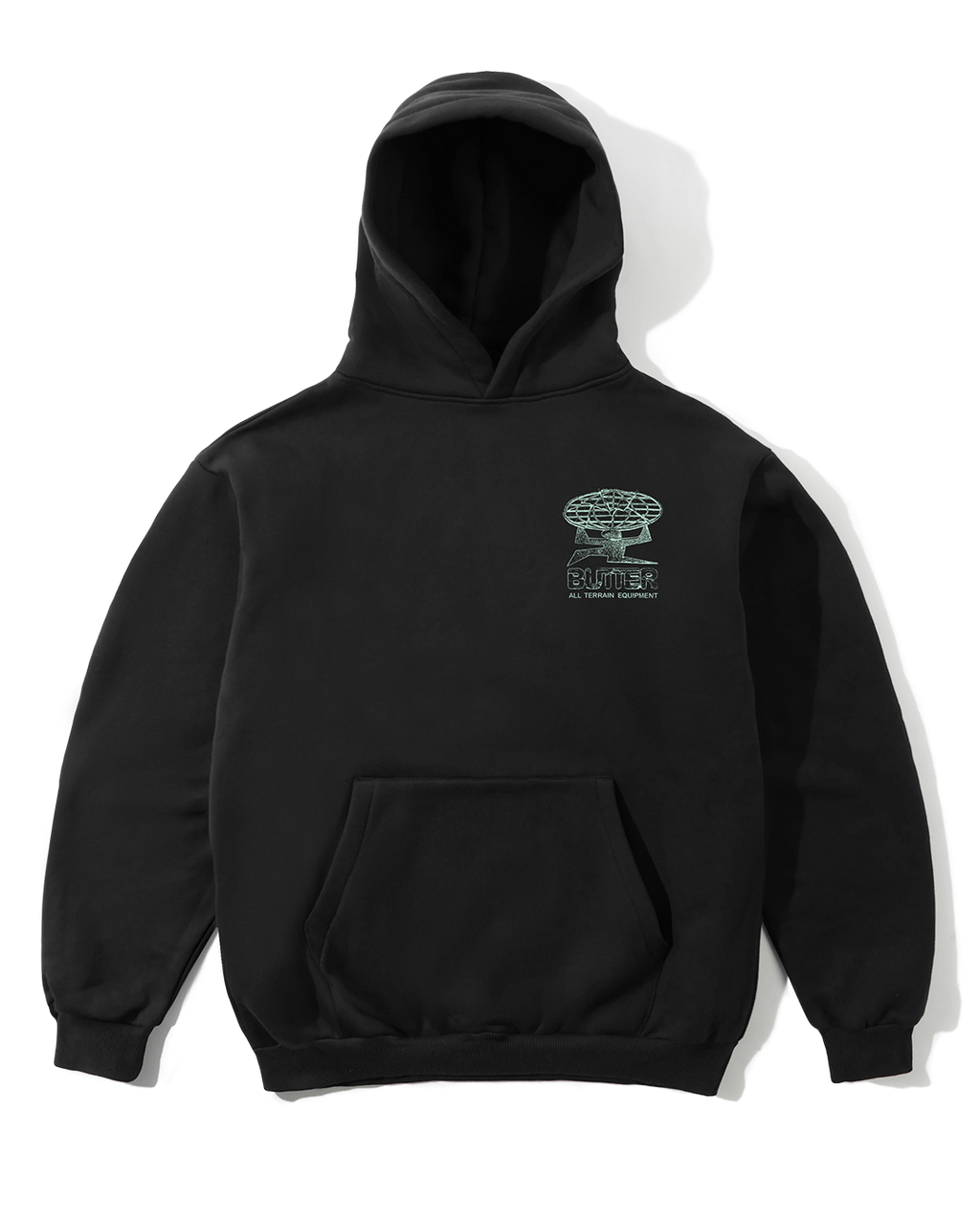 Terrain Pullover Hood - Black - Butter Goods