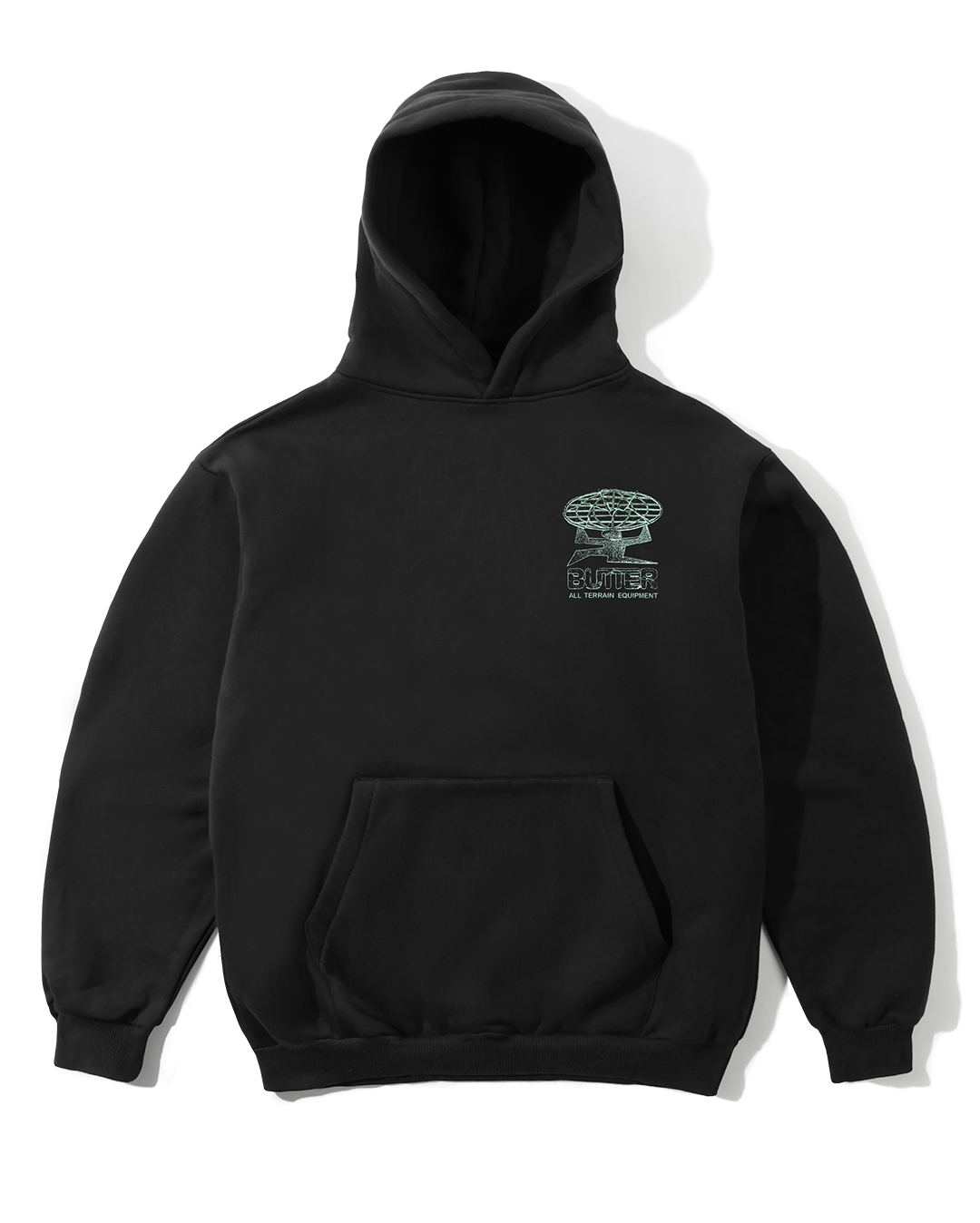 Terrain Pullover Hood - Black - Butter Goods