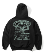 Terrain Pullover Hood - Black - Butter Goods