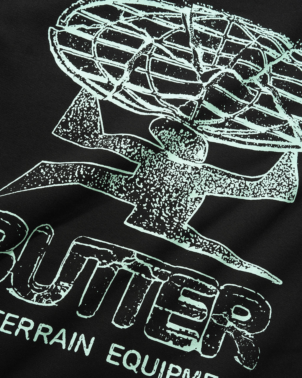 Terrain Pullover Hood - Black - Butter Goods